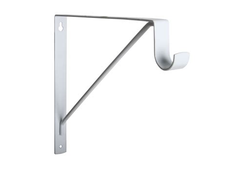 metal bracket size for 9 in shelf|9 inch closet rod bracket.